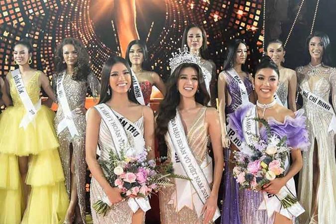Nguy?n Tr?n Khánh Vân crowned Miss Universe Vietnam 2019